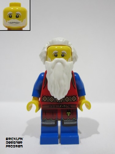 lego 2024 mini figurine bdp097 Mountain Fortress Lion Knights King