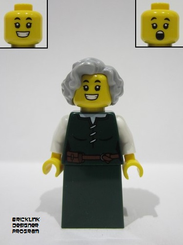 lego 2024 mini figurine bdp100 Mountain Fortress Woman