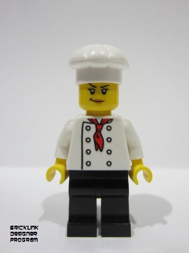 lego 2024 mini figurine bdp107 Bistro Chef