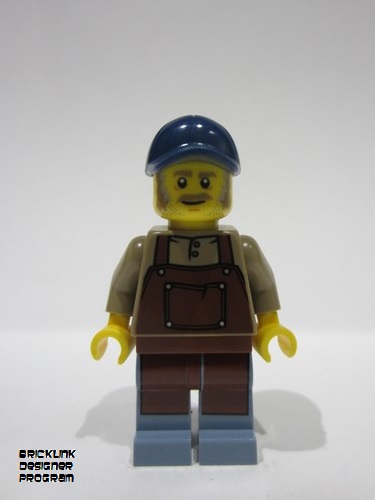 lego 2024 mini figurine bdp114 Snack Shack Vendor