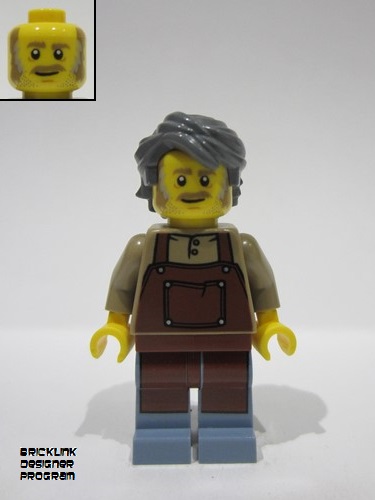 lego 2024 mini figurine bdp115 General Store Owner