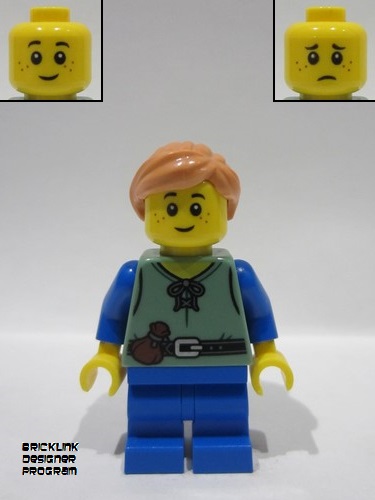 lego 2024 mini figurine bdp126 Fruit Merchant  