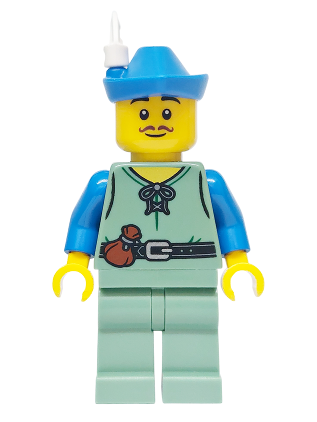lego 2025 mini figurine adp166 Forest Stronghold Peasant Male 