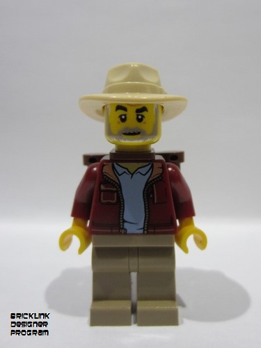 lego 2025 mini figurine bdp157 Lost City Explorer