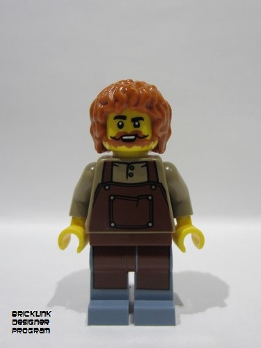 lego 2025 mini figurine bdp159 The Art of Chocolate Technician