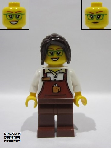 lego 2025 mini figurine bdp163 The Art of Chocolate Barista