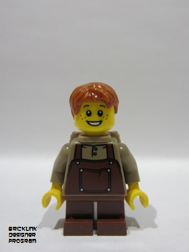 lego 2025 mini figurine bdp187 Riverside Scholars Village Boy