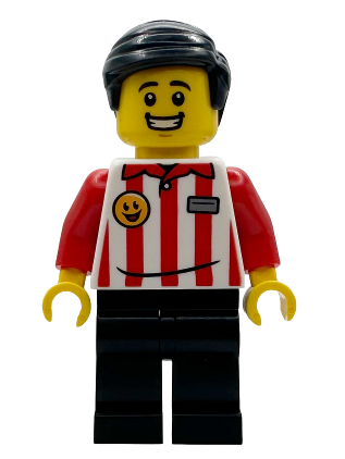 lego 2025 mini figurine bdp242 Popcorn Wagon Vendor