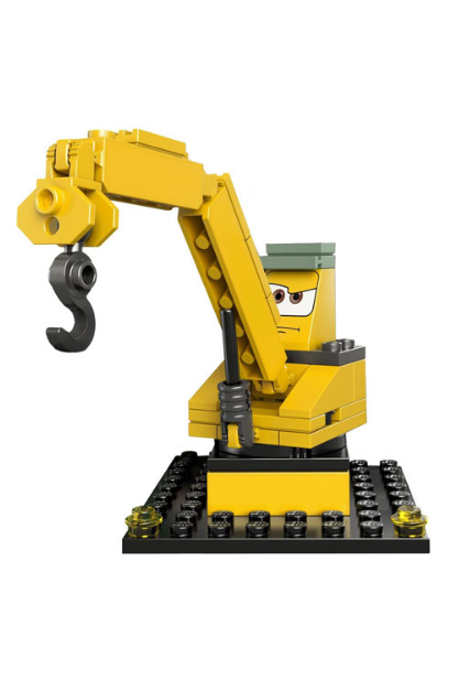 lego 2012 mini figurine crs104 Crane Without Stickers 