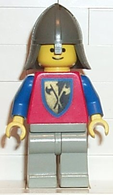 lego 1986 mini figurine cas109 Crusader Axe