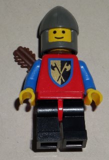 lego 1986 mini figurine cas237a Crusader Axe