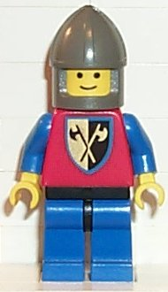 lego 1987 mini figurine cas107 Crusader Axe