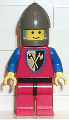 lego 1988 mini figurine cas110 Crusader Axe