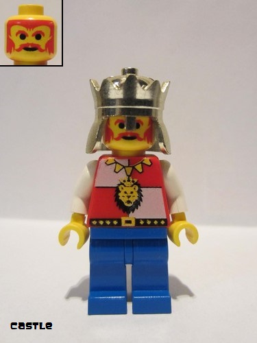 lego 1995 mini figurine cas060a King