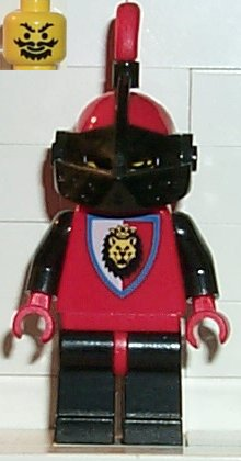 lego 1995 mini figurine cas063 Knight 2