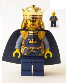 lego 2007 mini figurine cas332 Crown King