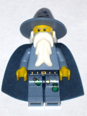 lego 2008 mini figurine cas396 Good Wizard