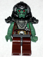 lego 2008 mini figurine cas398 Troll Warrior 6