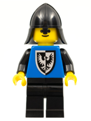 lego 2009 mini figurine cas101b Black Falcon