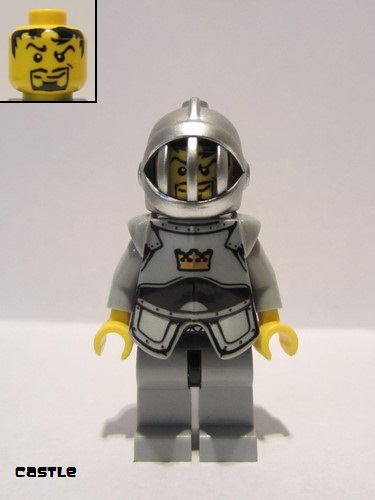 lego 2009 mini figurine cas419 Crown Knight Scale Mail