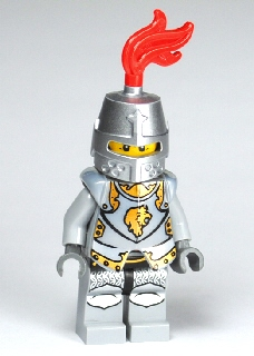 lego 2010 mini figurine cas443 Lion Knight Armor