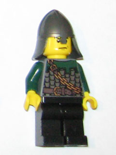 lego 2010 mini figurine cas458 Dragon Knight Scale Mail