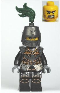 lego 2010 mini figurine cas462 Dragon Knight Armor