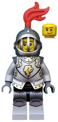 lego 2012 mini figurine cas499 Lion Knight Armor