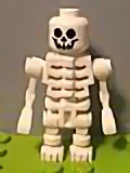 lego 2014 mini figurine gen066 Skeleton With Standard Skull, Angular Rib Cage, Mechanical Arms 