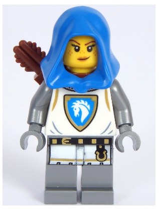 lego 2025 mini figurine cas595 Horse Knight Archer  