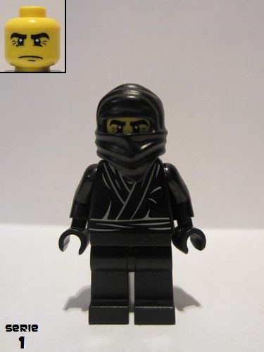 lego 2010 mini figurine col012 Ninja  