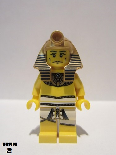 lego 2010 mini figurine col032 Pharaoh  