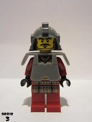 lego 2011 mini figurine col035 Samurai Warrior  
