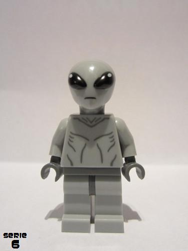 lego 2012 mini figurine col081 Classic Alien  