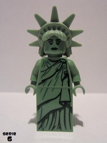 lego 2012 mini figurine col084a Lady Liberty