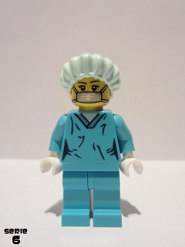 lego 2012 mini figurine col091 Surgeon  