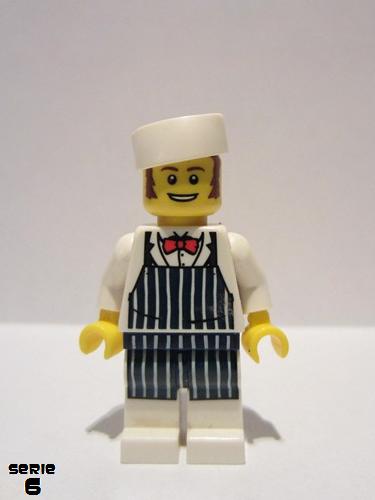 lego 2012 mini figurine col094 Butcher  