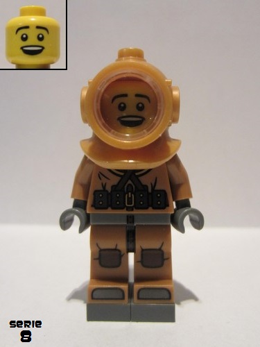 lego 2012 mini figurine col118 Diver  