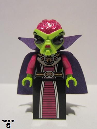 lego 2012 mini figurine col128 Alien Villainess  