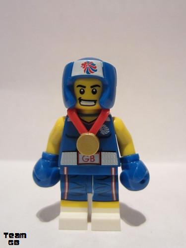 lego 2012 mini figurine tgb001 Brawny Boxer  