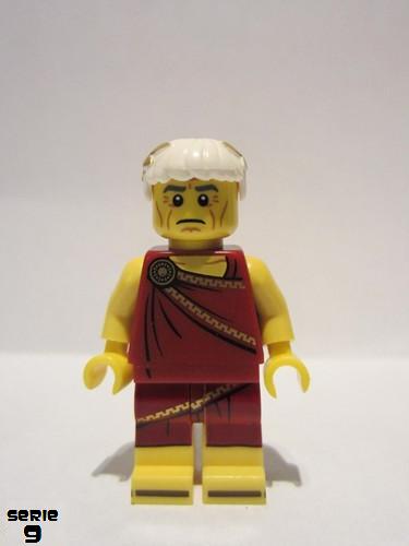 lego 2013 mini figurine col133 Roman Emperor  