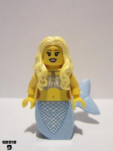 lego 2013 mini figurine col140 Mermaid  
