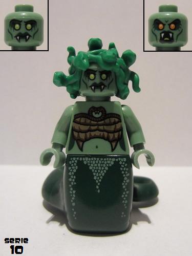 lego 2013 mini figurine col146 Medusa  
