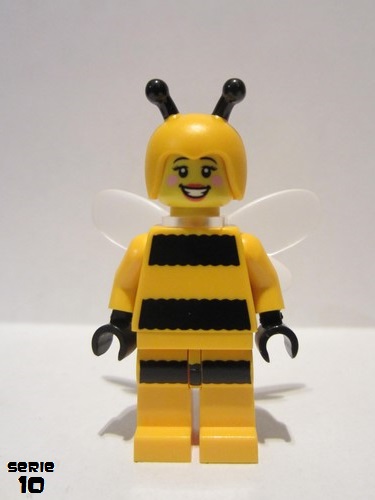lego 2013 mini figurine col151 Bumblebee Girl  