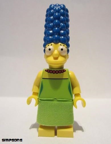 lego 2014 mini figurine sim009 Marge Simpson  