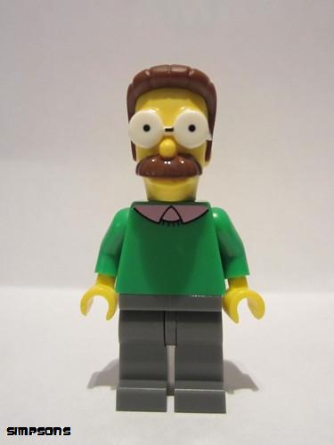 lego 2014 mini figurine sim013 Ned Flanders  