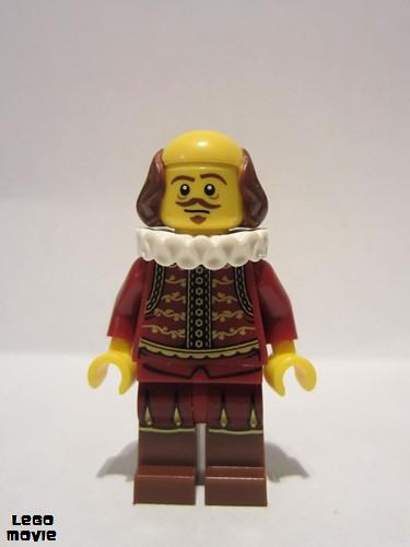lego 2014 mini figurine tlm008 William Shakespeare  