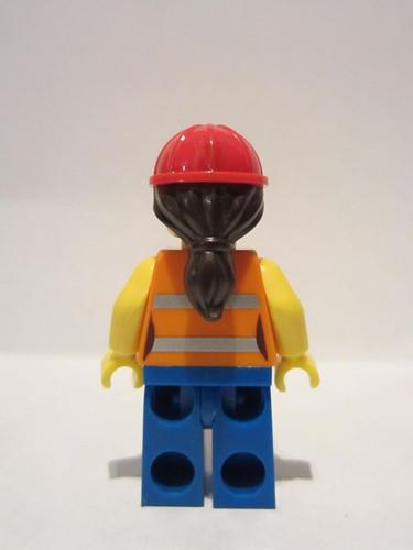 lego 2014 mini figurine tlm009 Gail the Construction Worker . .
