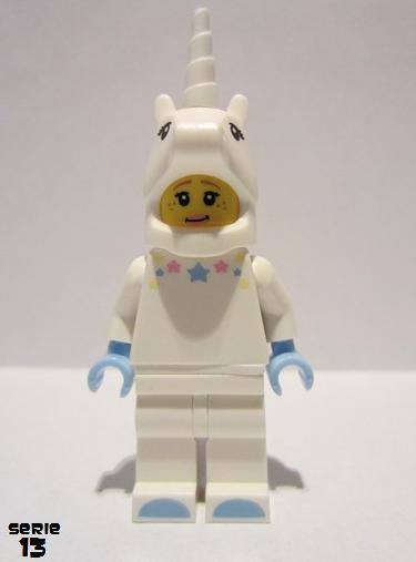 lego 2015 mini figurine col197 Unicorn Girl  
