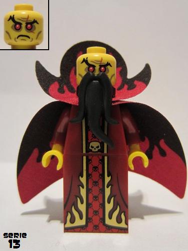 lego 2015 mini figurine col204 Evil Wizard  